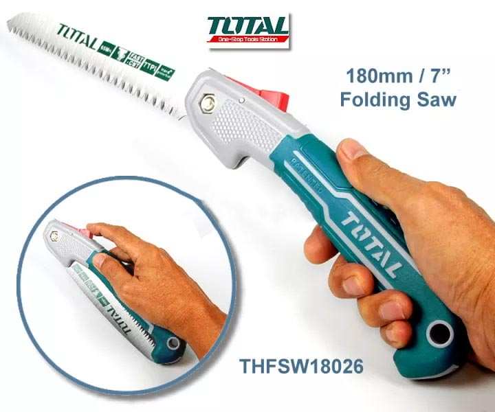 Cưa cầm tay dạng xếp TOTAL THFSW18026