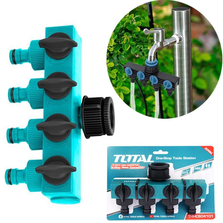 Bộ khớp nối nhựa 3/4"-1" TOTAL THHC604101