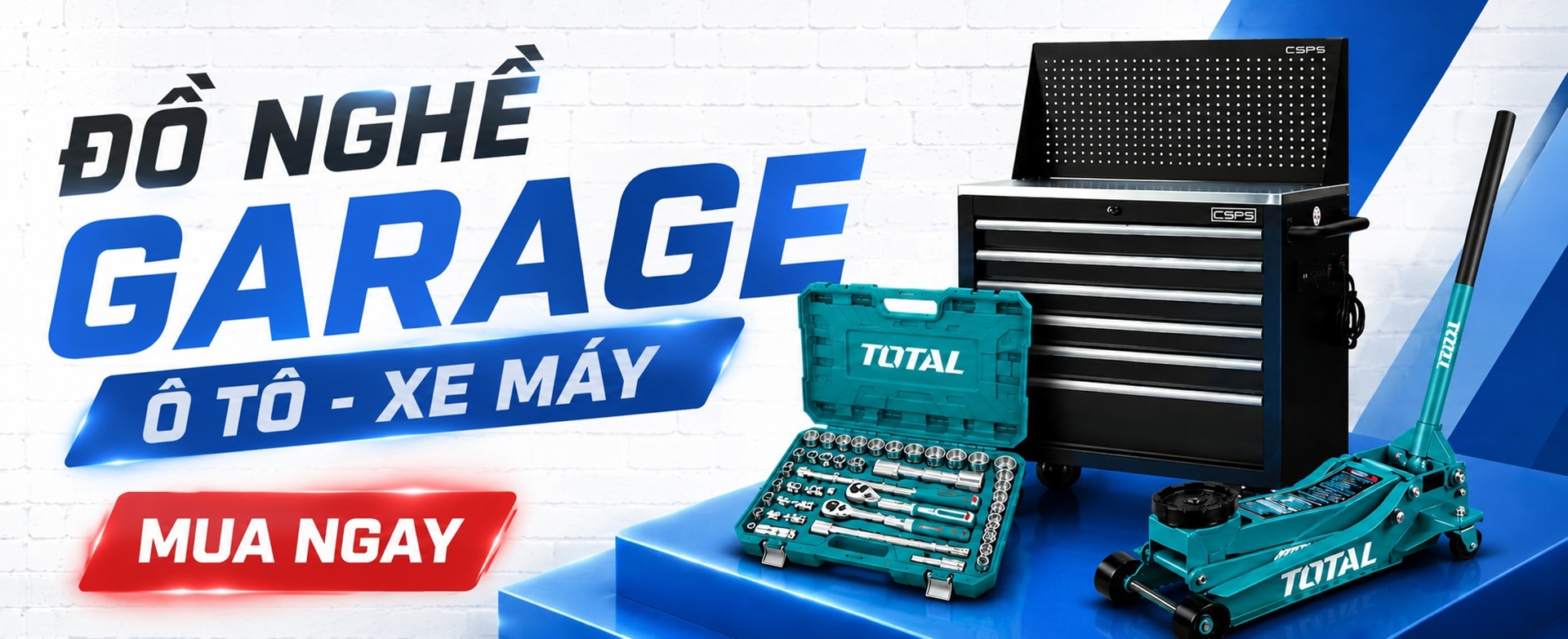 Đồ nghề garage ô tô - xe máy
