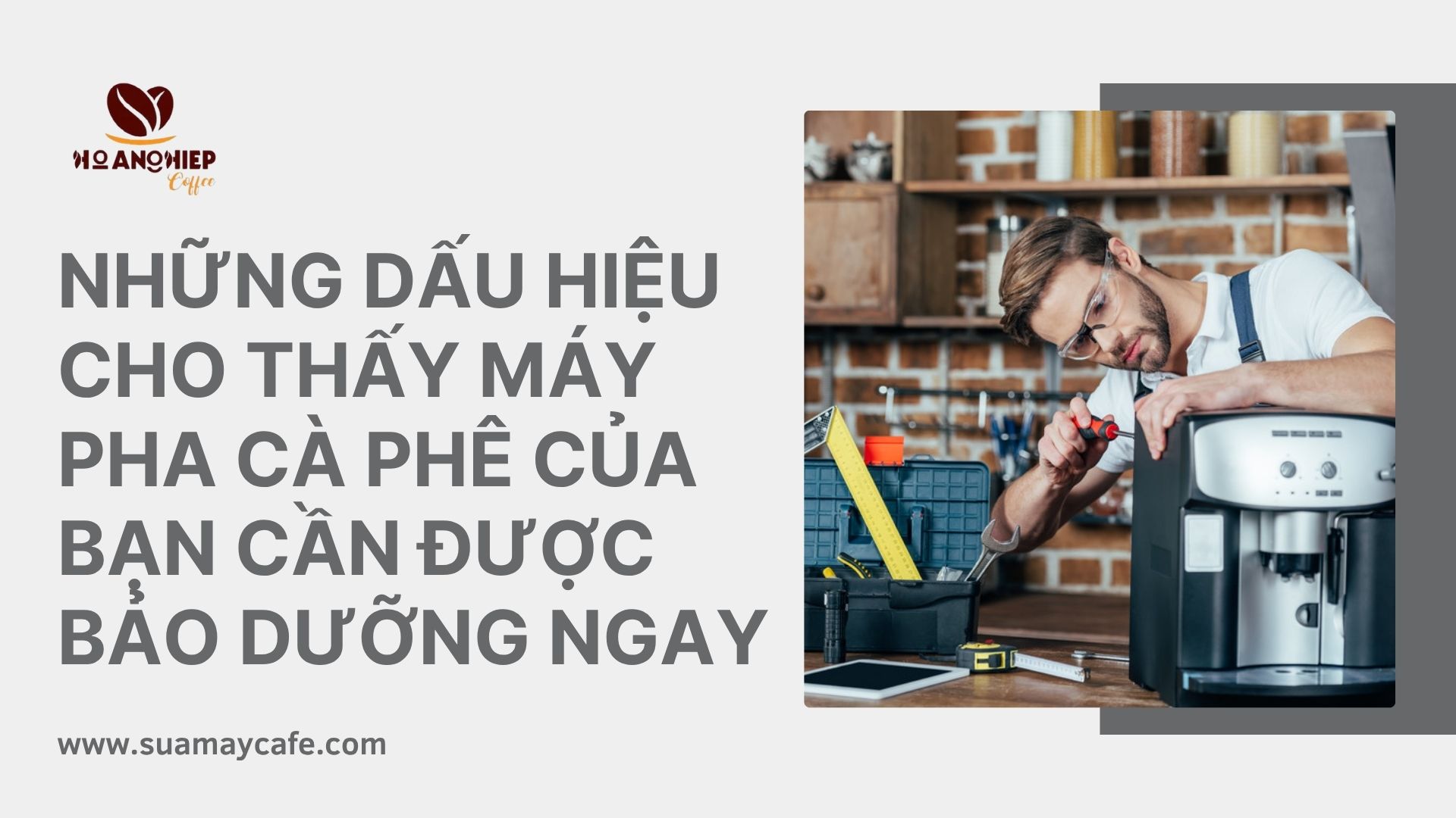 Những dấu hiệu cho thấy máy pha cà phê của bạn cần được bảo dưỡng ngay