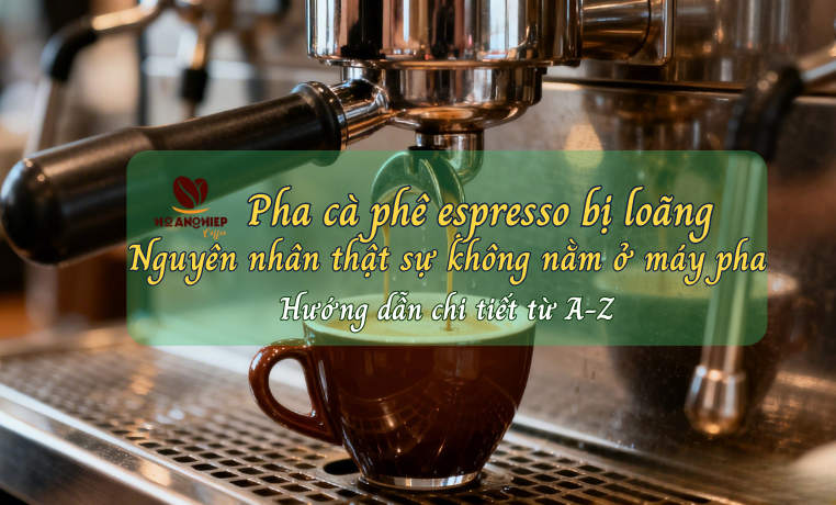 Vì sao cà phê espresso pha bị loãng? Nguyên nhân thực sự ít người nhận ra và cách khắc phục từ gốc rễ