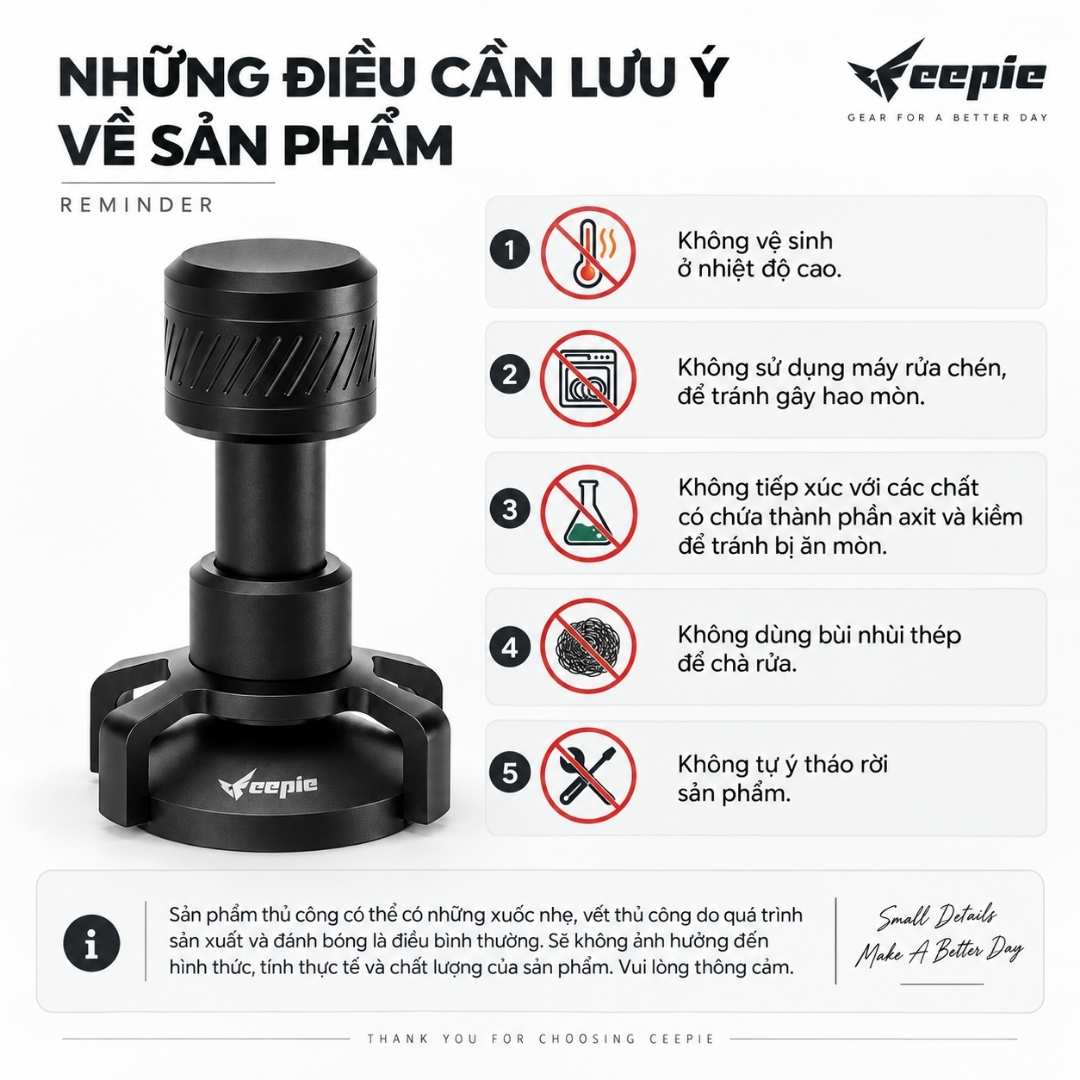 TAMPER NÉN TRỢ LỰC FEEPIE