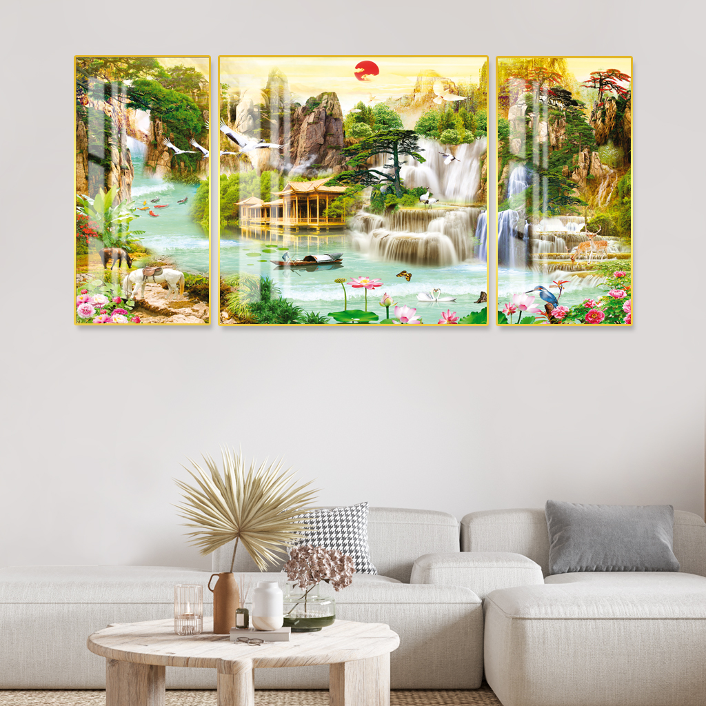 Tranh Tráng Gương 