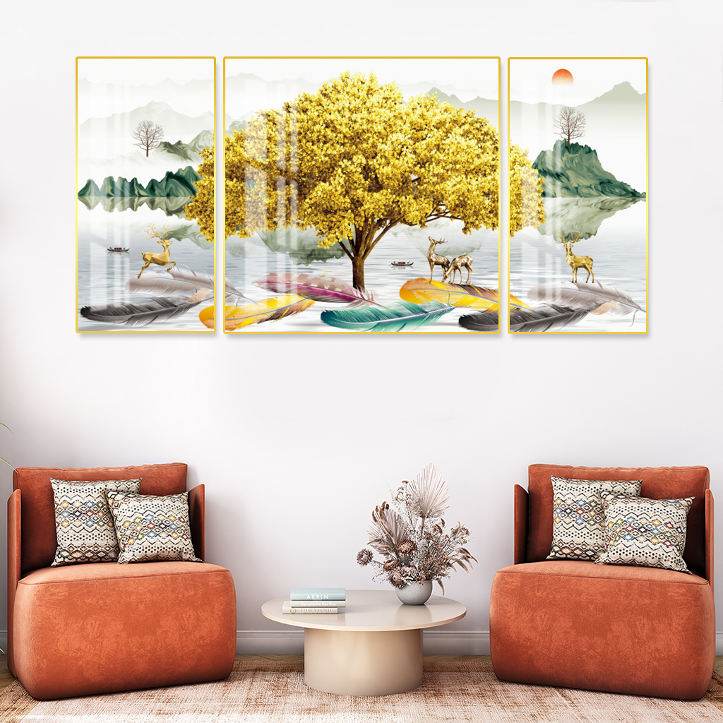 Tranh Tráng Gương 