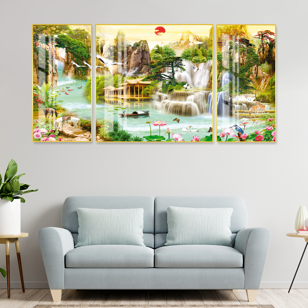 Tranh Tráng Gương 