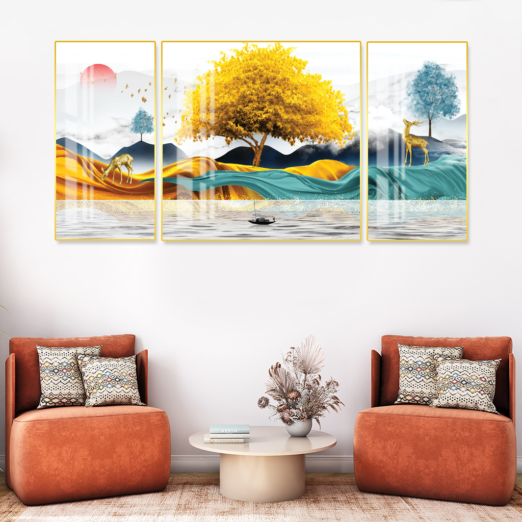 Tranh Tráng Gương 