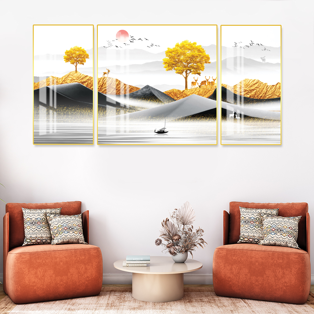 Tranh Tráng Gương 