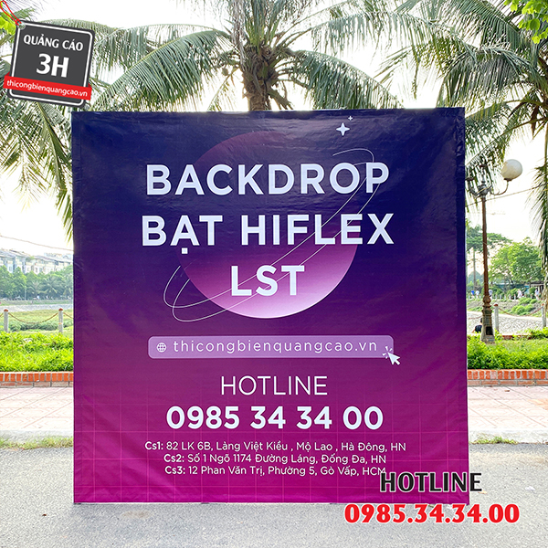 backdrop bạt hiflex