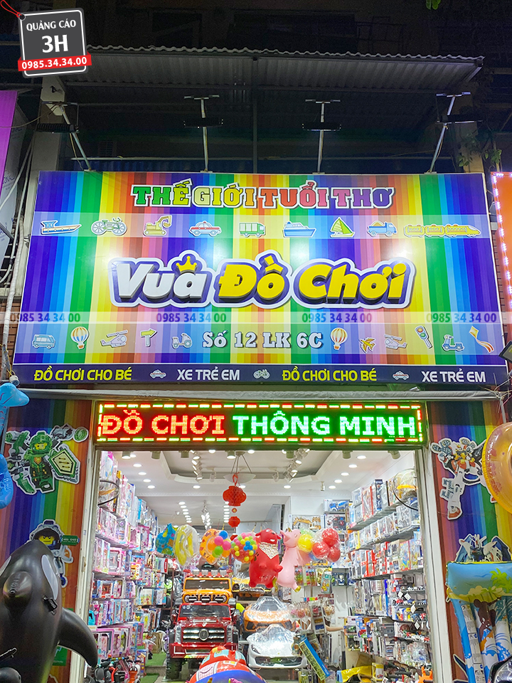 biển bảng cửa hàng toy