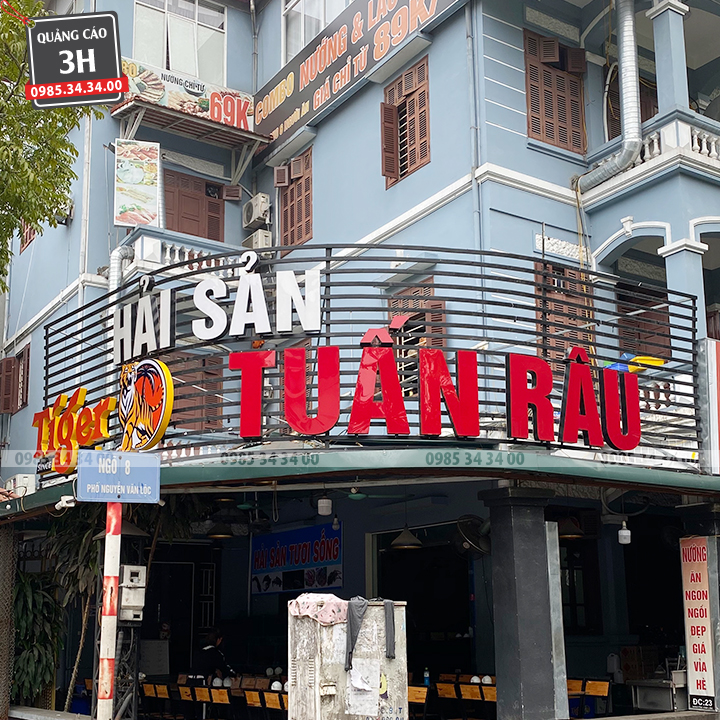 thi công biển chữ nổi