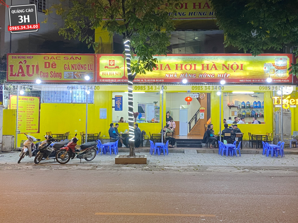 biẻn hộp đèn quán bia