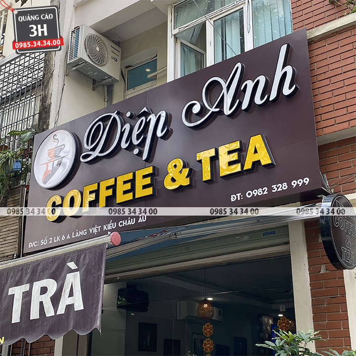 Biển đẹp cà phê diệp anh