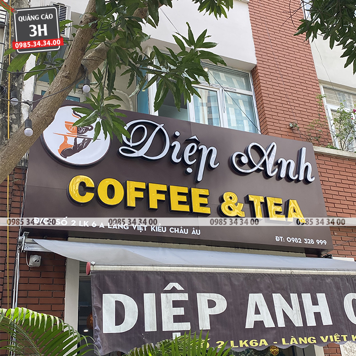Biển đẹp cà phê diệp anh