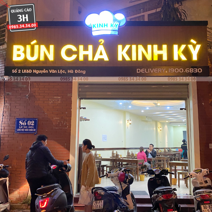 bien quang cao bun cha kinh ky quang cao 3h