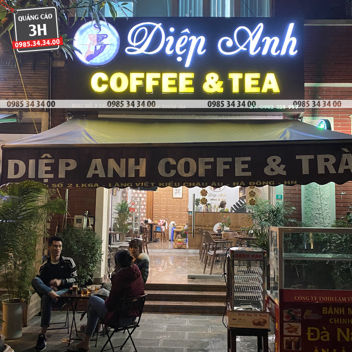Biển quảng cáo cà phê hót