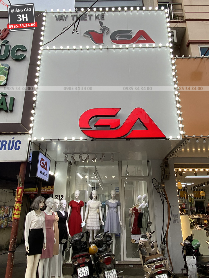 mẫu biển alu thời trang cực chất