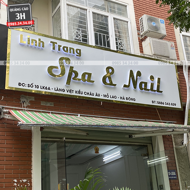 Biển quảng cáo spa đẹp