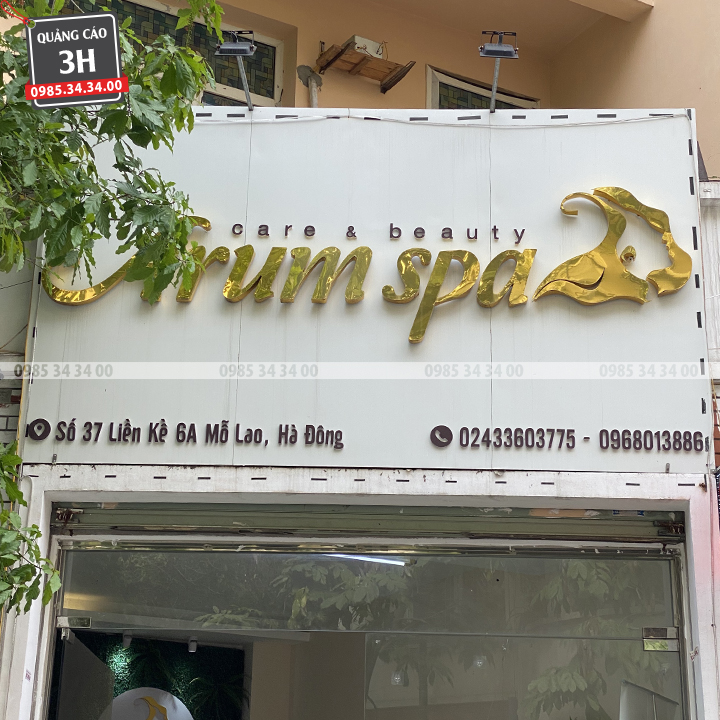 Biển quảng cáo spa đẹp