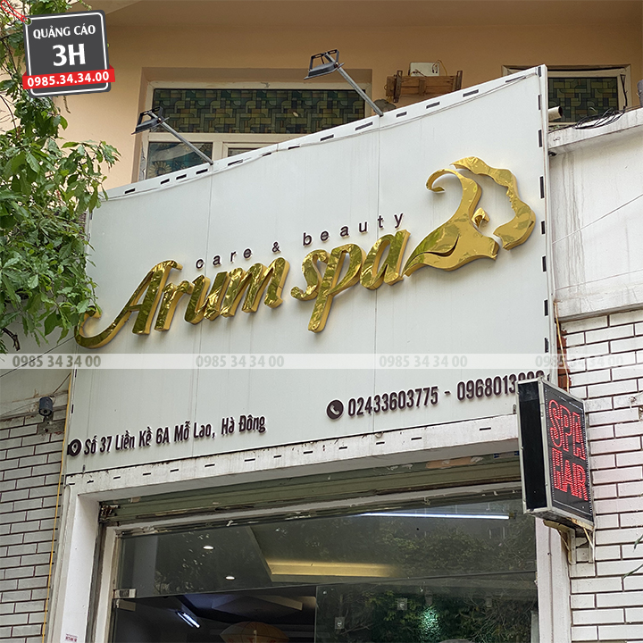 Biển quảng cáo spa đẹp