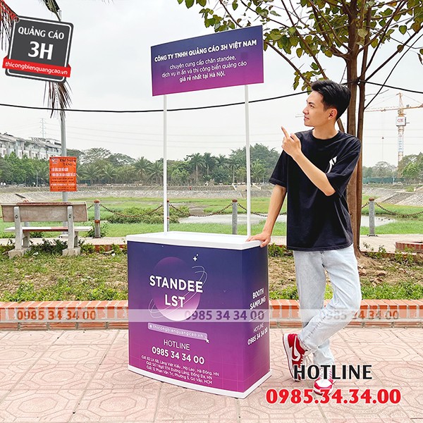 booth sampling nhựa