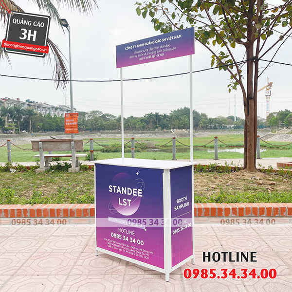 booth sampling sắt