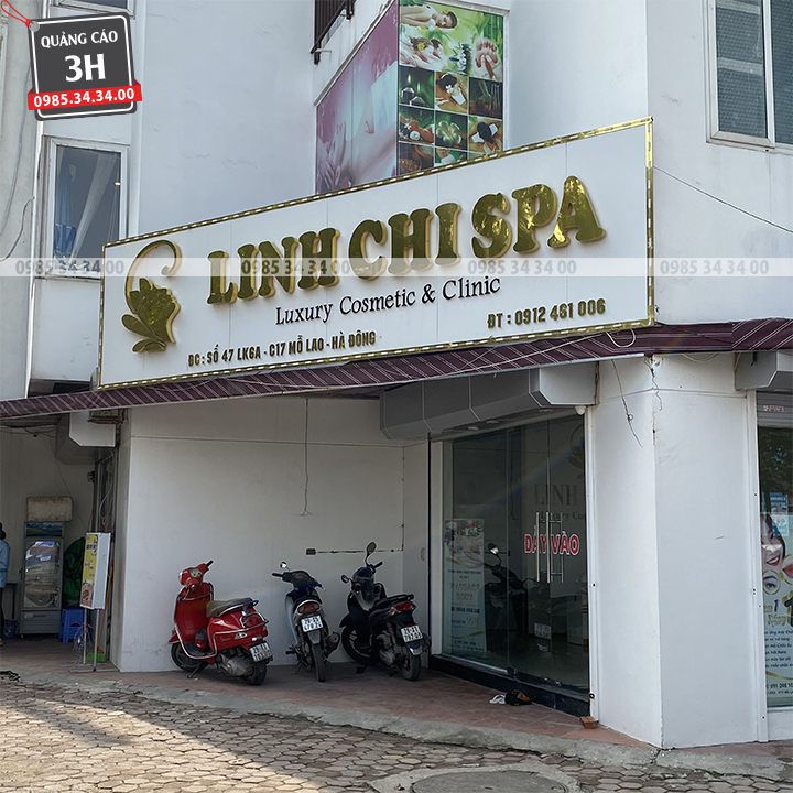 quảng cáo đẹp linh chi spa