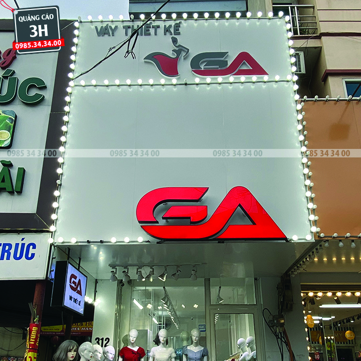 Thi công biển quảng cáo tại Hà Nội