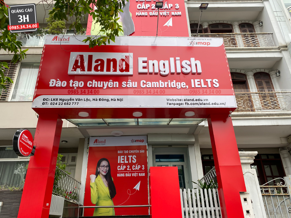 Biển bảng quảng cáo anh ngữ độc lạ