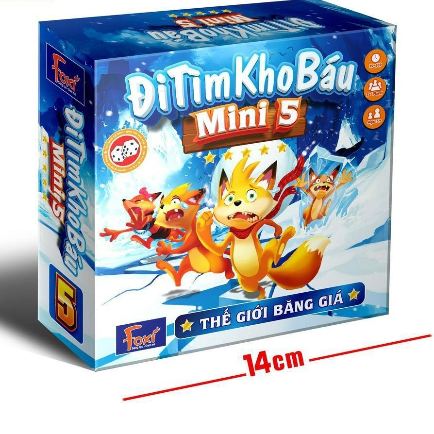Đồ Chơi Foxi Cờ Xúc Xắc - Đi Tìm Kho Báu Mini 5