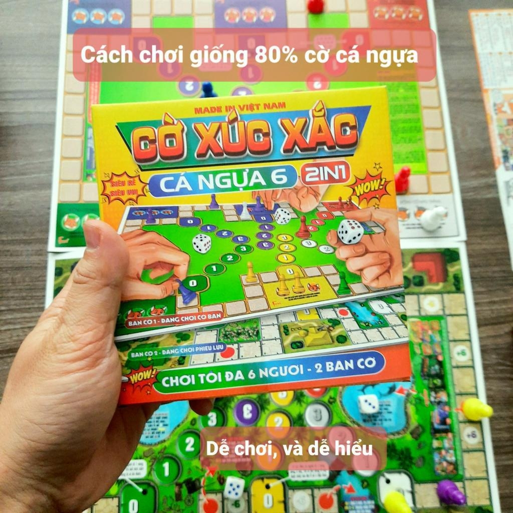 Đồ Chơi Foxi Cờ Xúc Xắc Cá Ngựa 6