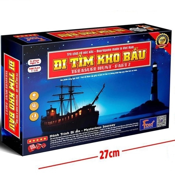 Đồ Chơi Foxi Cờ Xúc Xắc - Đi Tìm Kho Báu Part 2