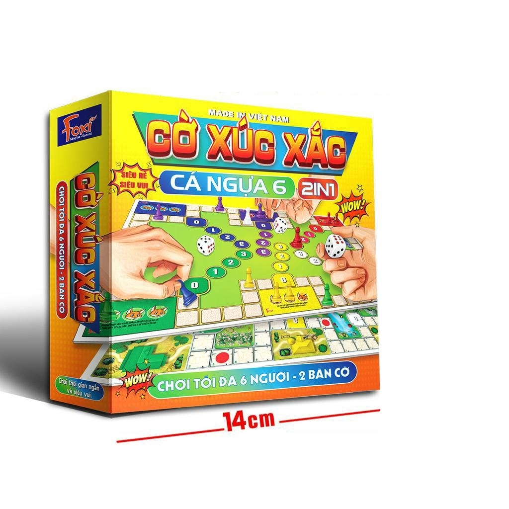 Đồ Chơi Foxi Cờ Xúc Xắc Cá Ngựa 6
