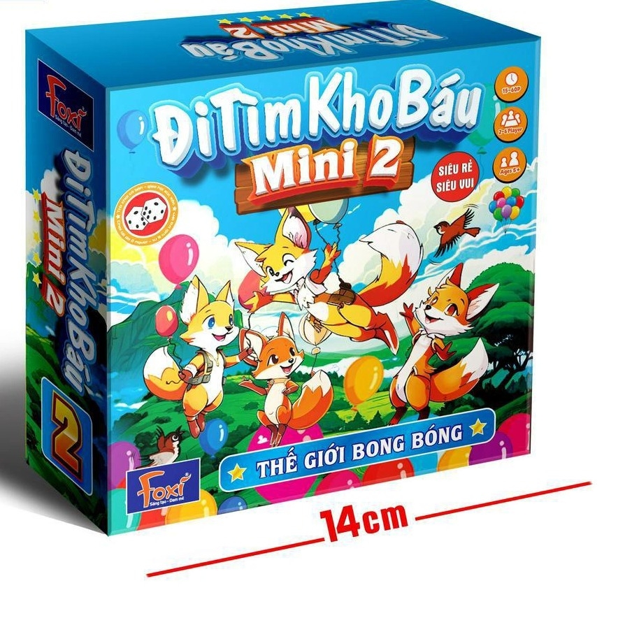 Đồ Chơi Foxi Cờ Xúc Xắc - Đi Tìm Kho Báu Mini 2