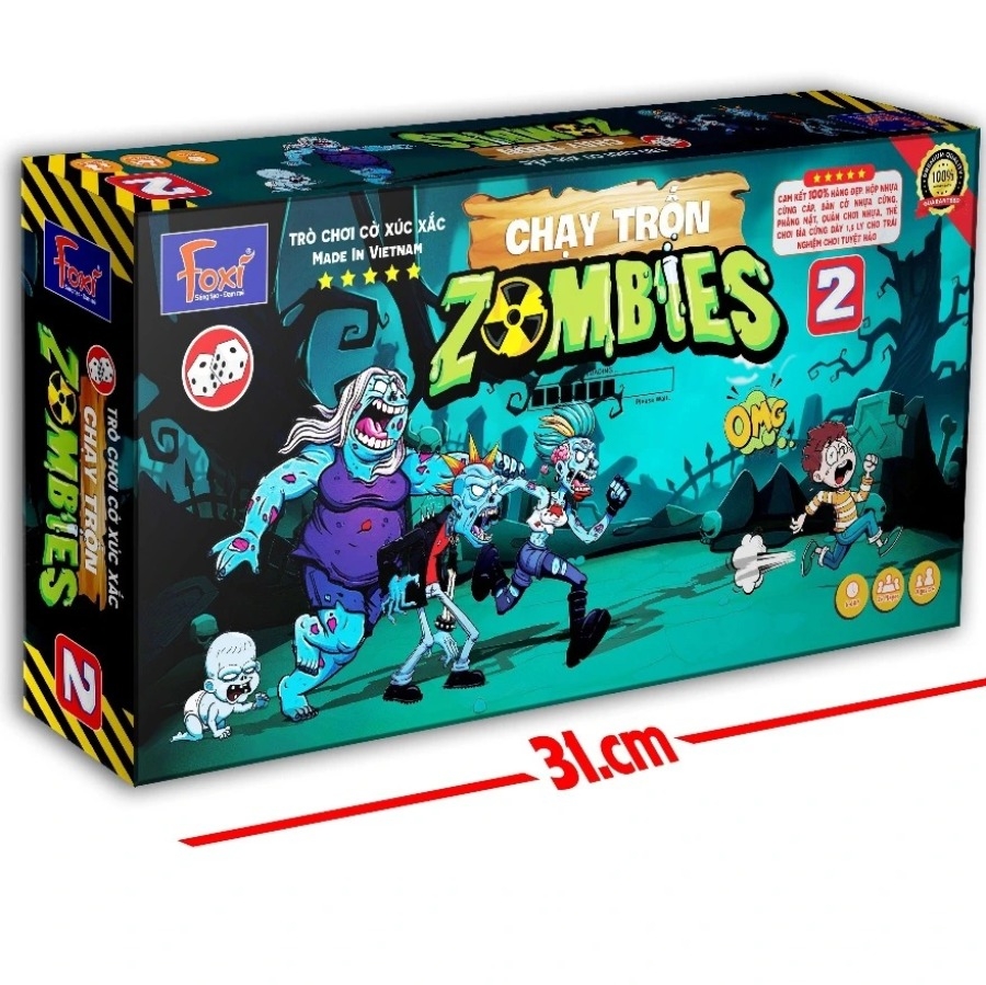 Đồ Chơi Foxi Chạy Trốn Zombies 2