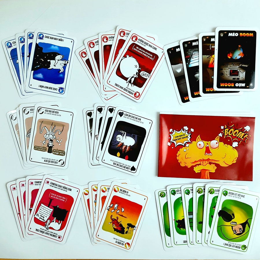 Đồ Chơi Foxi Mèo Boom