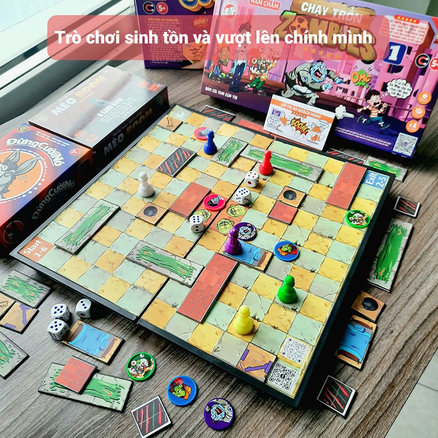 Đồ Chơi Foxi Chạy Trốn Zombie 1