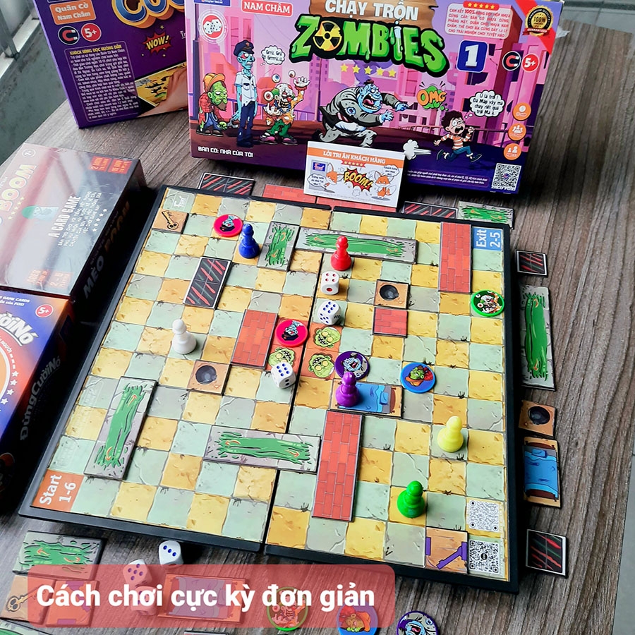 Đồ Chơi Foxi Chạy Trốn Zombie 1