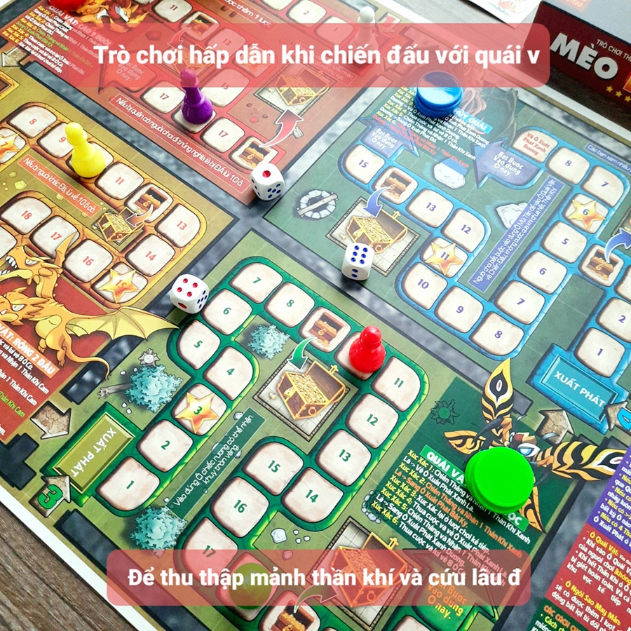 Đồ Chơi Foxi Cờ Xúc Xắc - Đi Tìm Kho Báu Mini 3