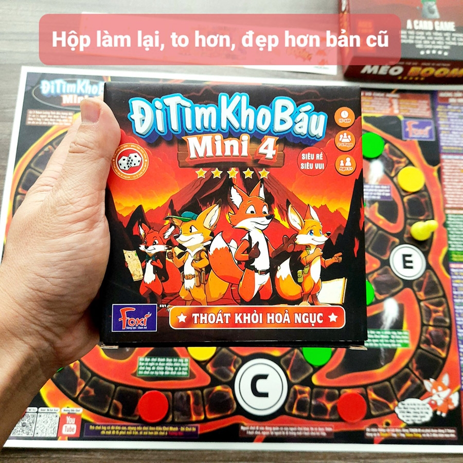 Đồ Chơi Foxi Cờ Xúc Xắc - Đi Tìm Kho Báu Mini 4