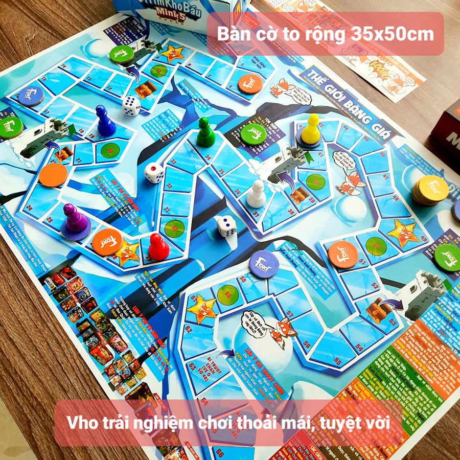Đồ Chơi Foxi Cờ Xúc Xắc - Đi Tìm Kho Báu Mini 5