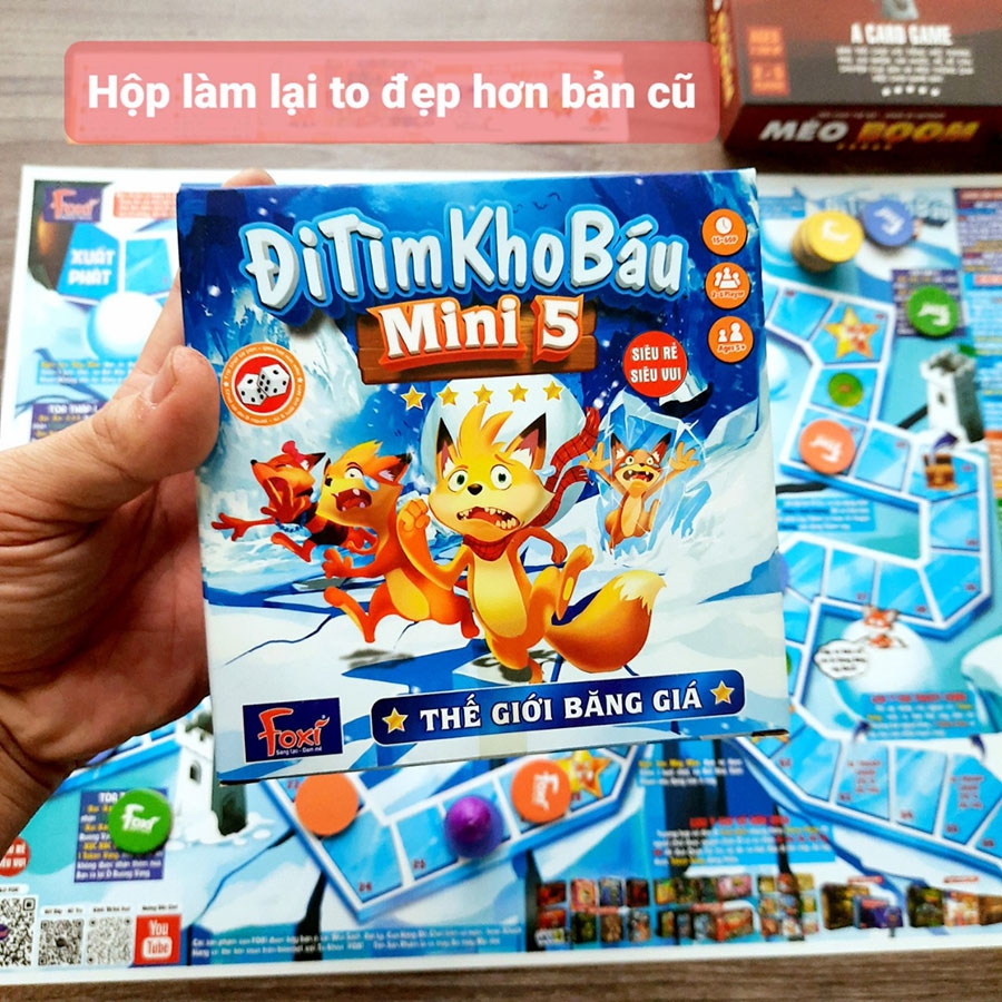 Đồ Chơi Foxi Cờ Xúc Xắc - Đi Tìm Kho Báu Mini 5
