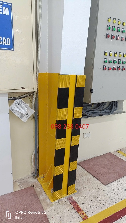 Ốp cột cao su chữ l