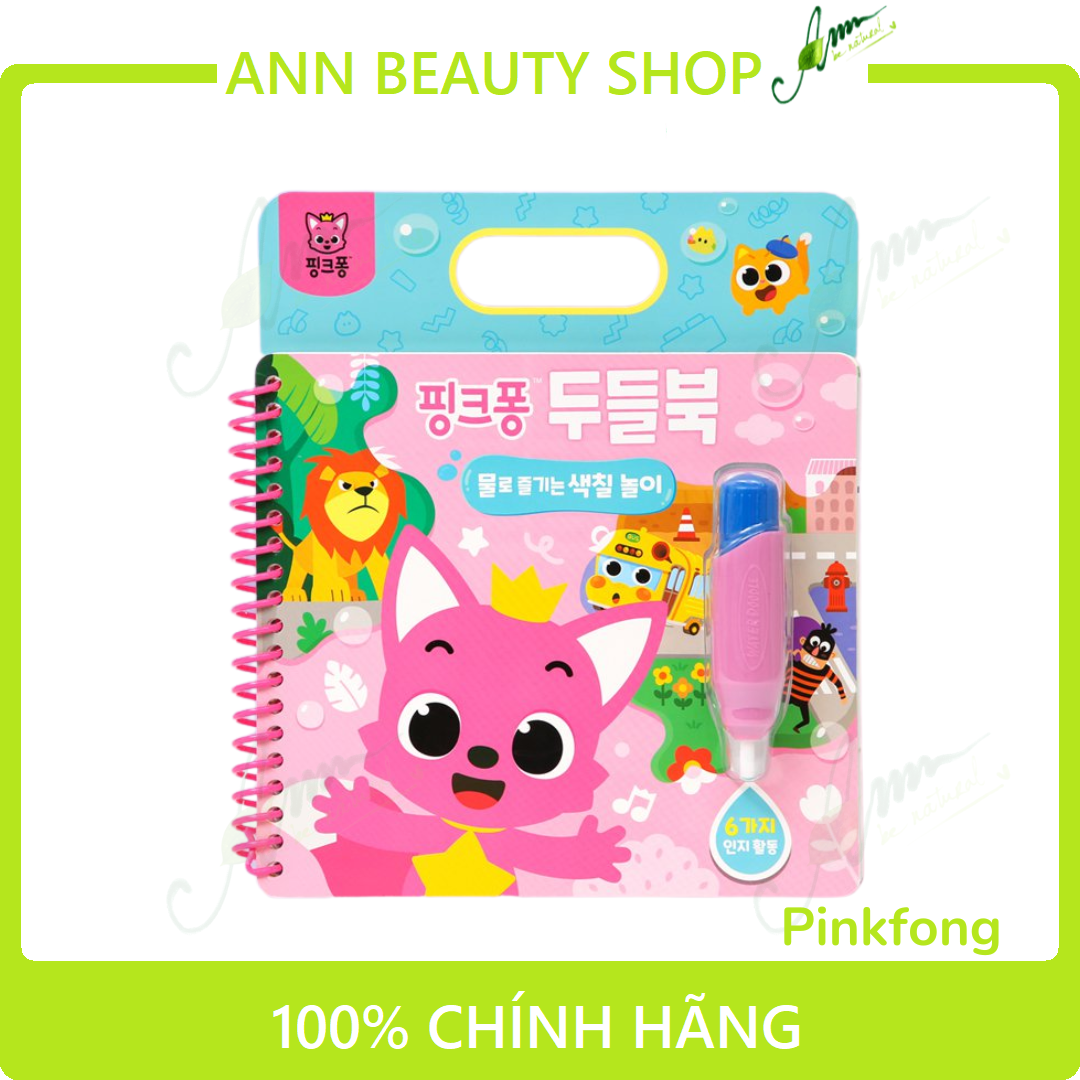 Sách Tô Màu Pinkfong Dinosaur Water Coloring Book | Ann Beauty Shop Sách Tô Màu Pinkfong Dinosaur Water Coloring Book | Ann Beauty Shop