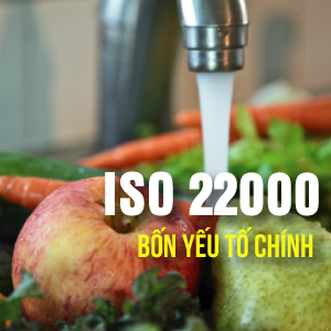 Bốn yếu tố chính trong tiêu chuẩn ISO 22000