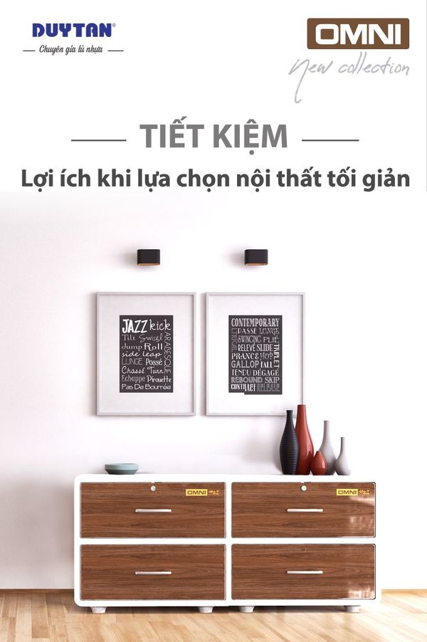 KỆ OMNI XU HƯỚNG CỦA SỰ TỐI GIẢN