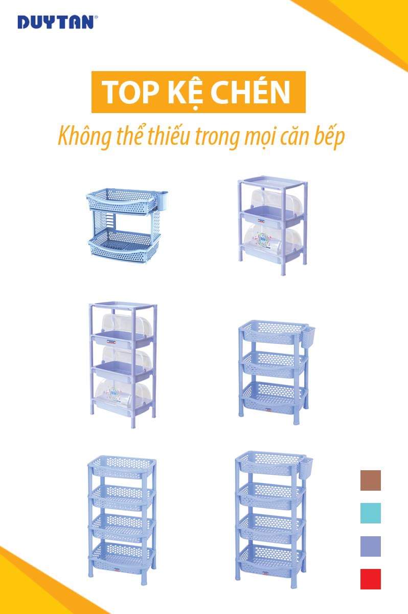 Top kệ chén không thể thiếu trong gian bếp