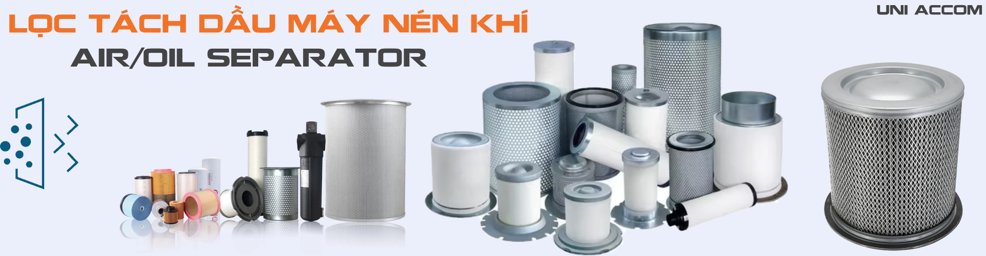 Cẩm nang chọn mua Lọc tách dầu máy nén khí