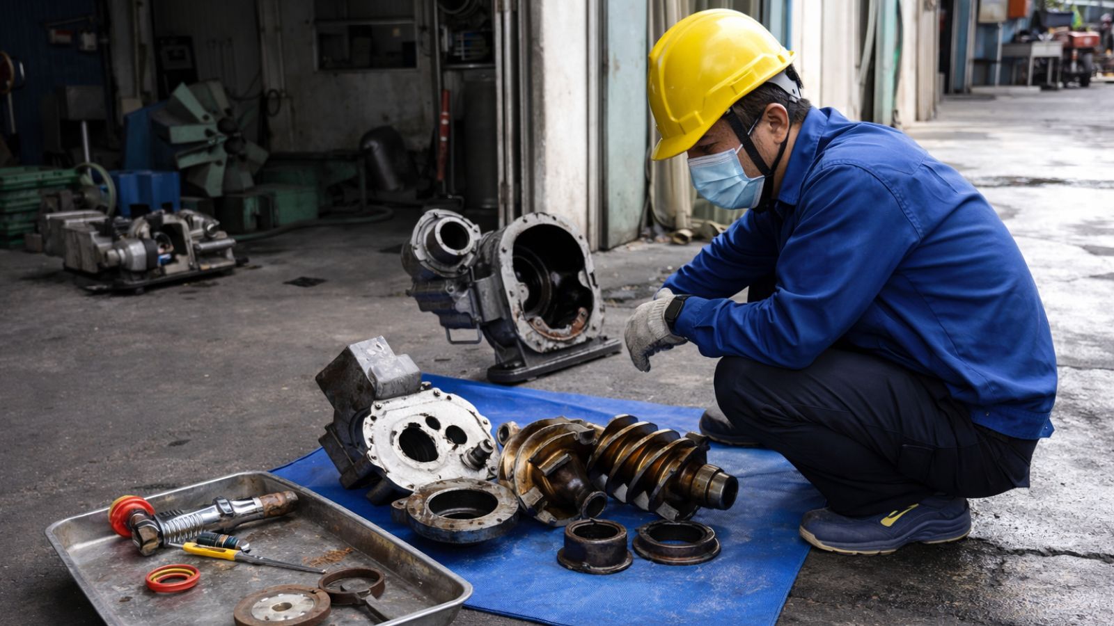 Keo dầu trong máy nén khí hình thành do đâu và xử lý thế nào?