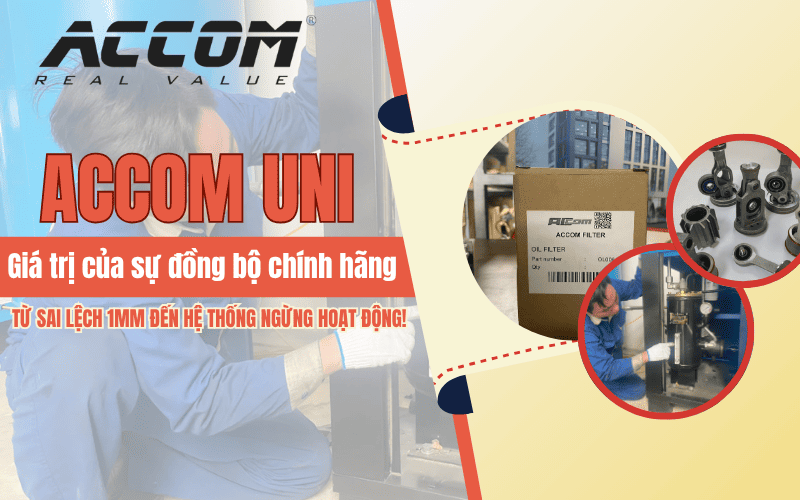 Từ sai lệch 1mm đến hệ thống ngừng hoạt động: ACCOM UNI và giá trị của sự đồng bộ chính xác