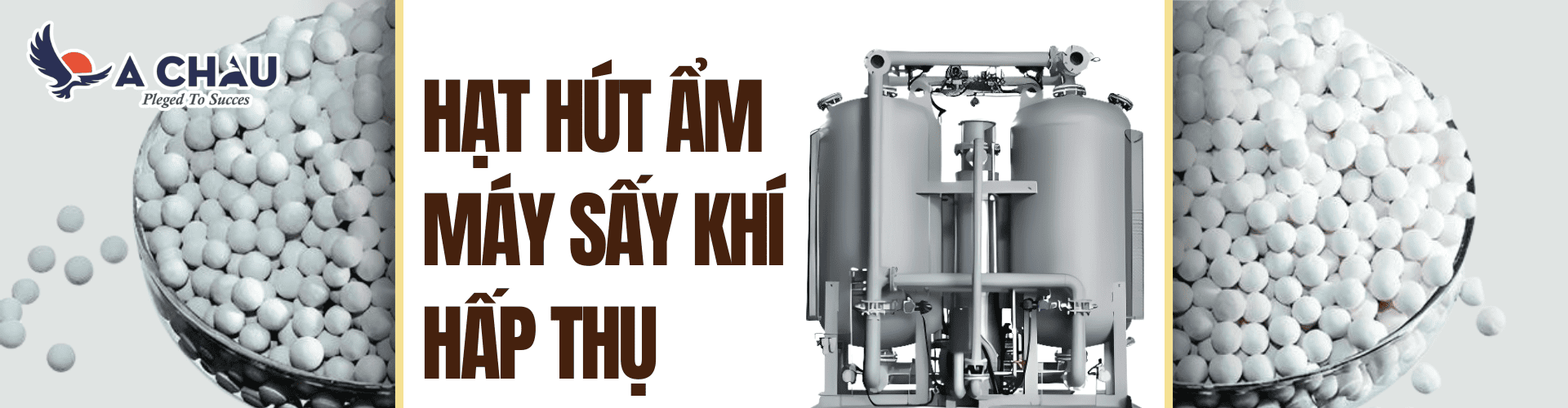 Hạt hút ẩm máy sấy khí nén hấp thụ